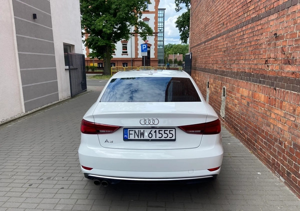 Audi A3 cena 70900 przebieg: 99000, rok produkcji 2018 z Głogówek małe 46